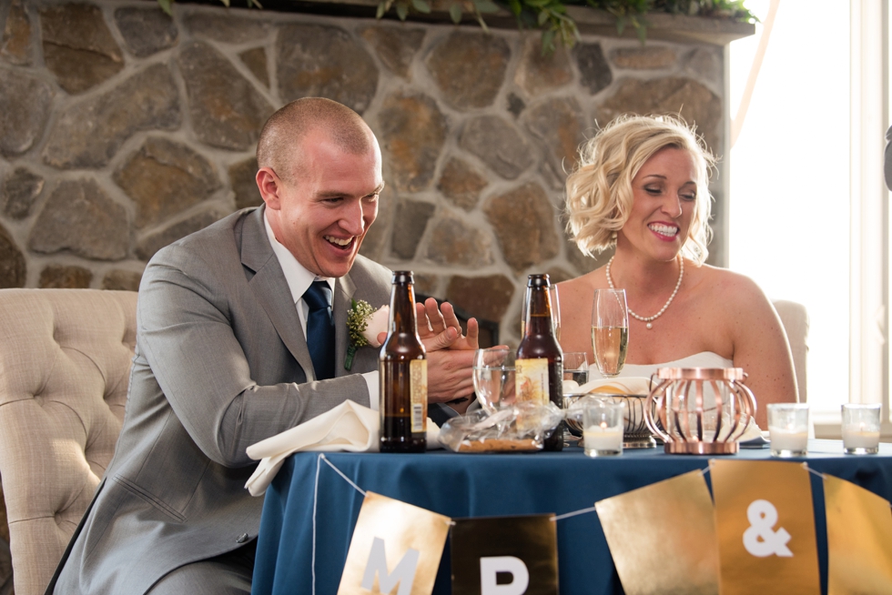 Silver Swan Bayside wedding reception - Eastern Shore Wedding Photographer