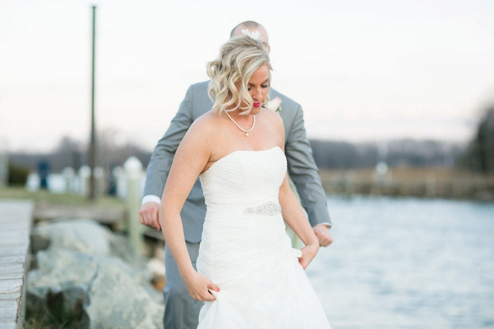 Silver Swan Bayside sunset - Philadelphia Wedding Photography