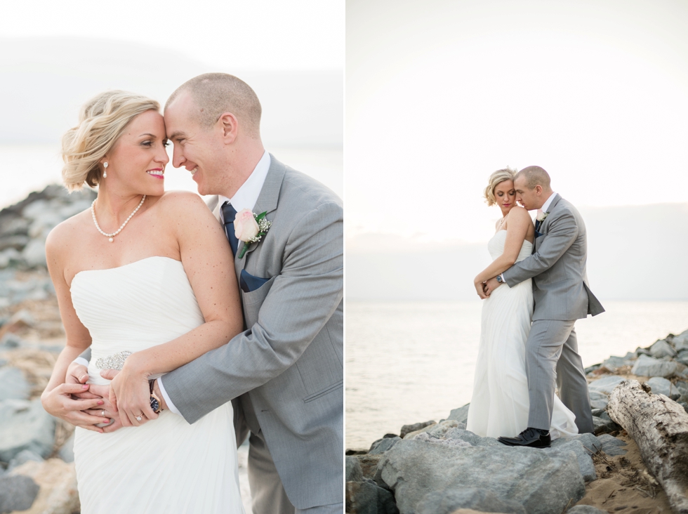 Silver Swan Bayside sunset - Philadelphia Wedding Photography