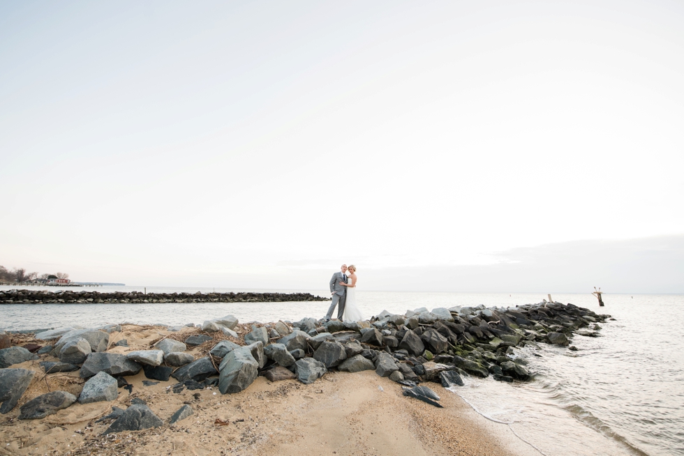 Silver Swan Bayside sunset - Philadelphia Wedding Photography