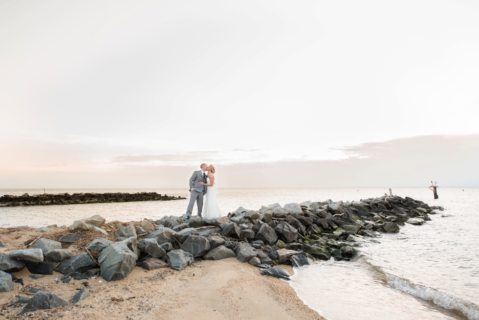 Silver Swan Bayside sunset - Philadelphia Wedding Photography