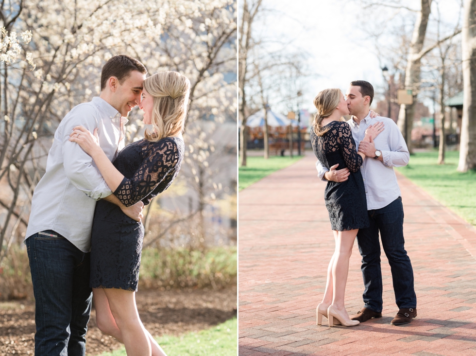 Franklin Square Park Engagement Photographer