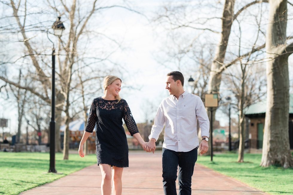 Franklin Square Park Engagement Photographer