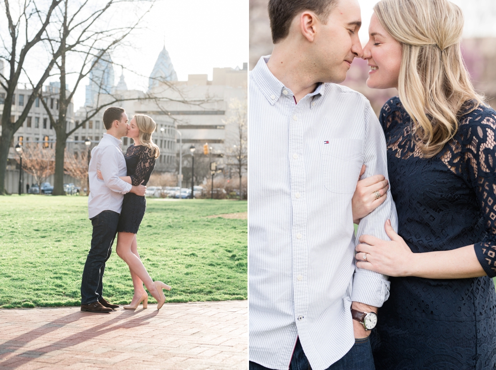 Franklin Square Park Engagement Photographer