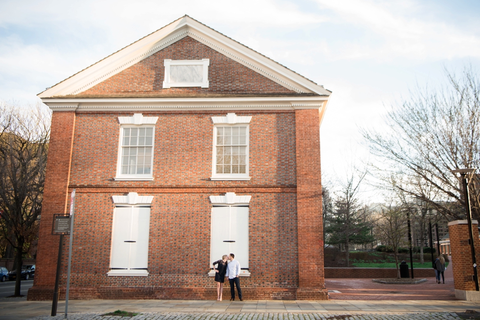 Philadelphia Independence Hall Engagement Photographer