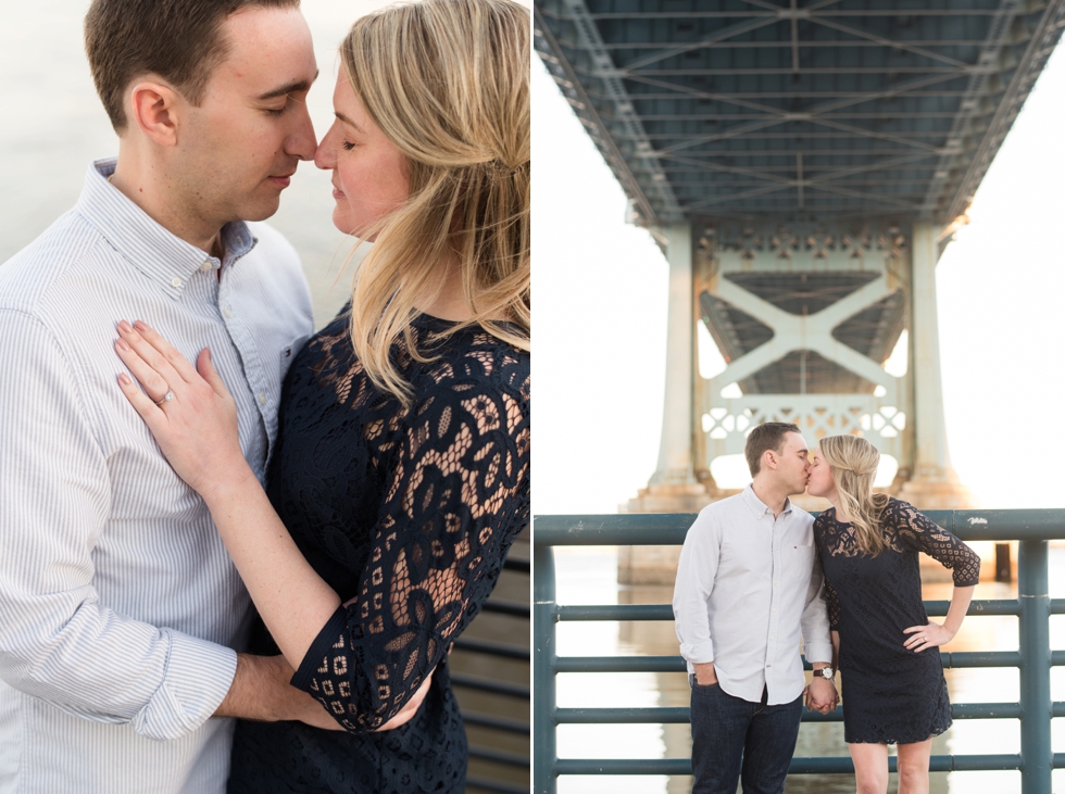 Race Street Pier Engagement Photography