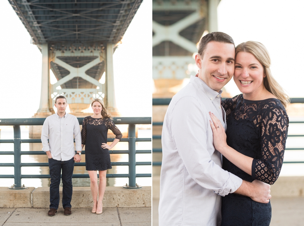 Race Street Pier Engagement Photography