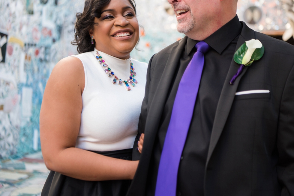 Philadelphia Magic Gardens Wedding - South Street Elopement Photographer