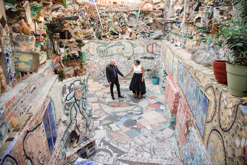 Philadelphia Magic Gardens Wedding - South Street Elopement Photographer