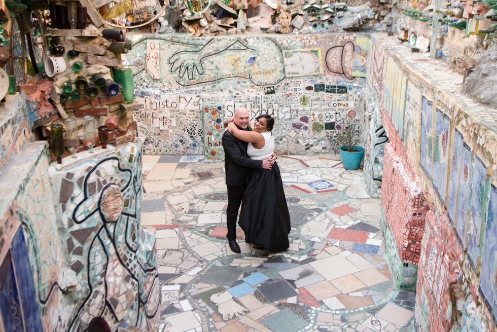 Philadelphia Magic Gardens Wedding - South Street Elopement Photographer