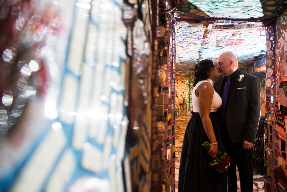 Philadelphia Magic Gardens Wedding - Philadelphia Elopement Photographer