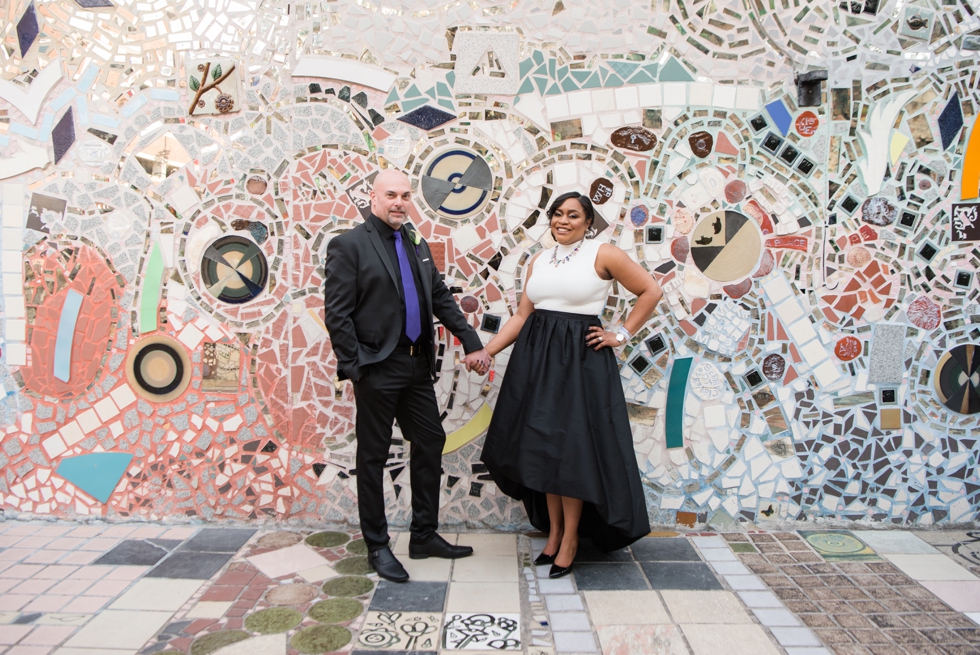 Philadelphia Magic Gardens Wedding - Philadelphia Elopement Photographer