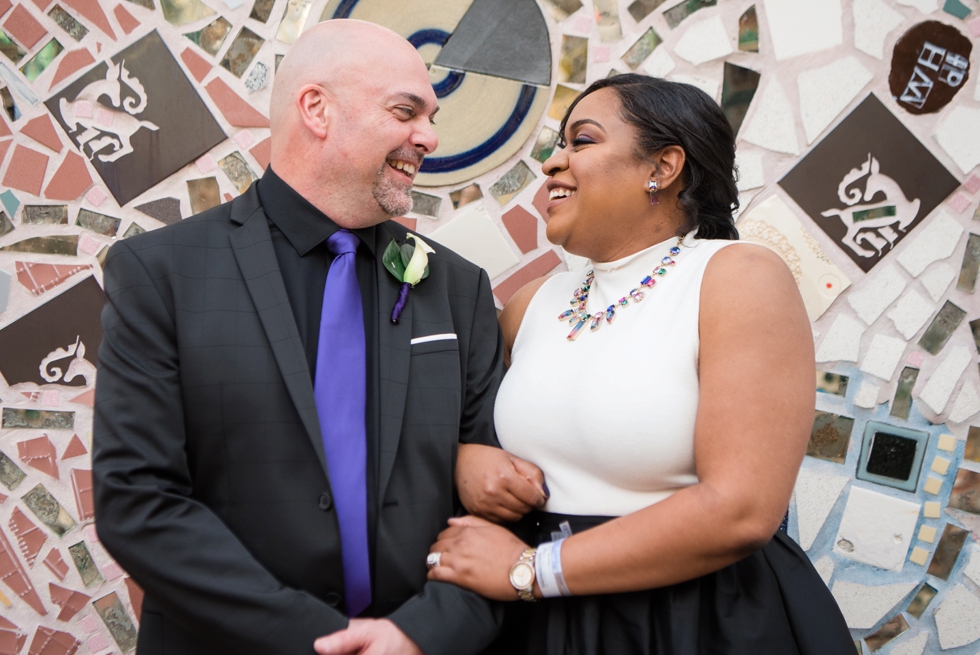 Philadelphia Magic Gardens Wedding - Philadelphia Elopement Photographer