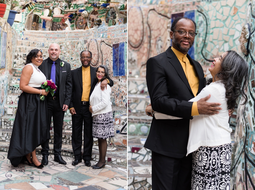 Philadelphia Magic Gardens Elopement Photographer - South Street Wedding