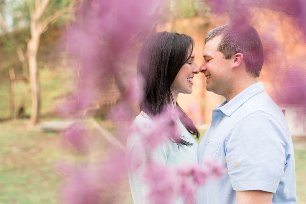 Port Annapolis Spring Engagement session - Dog in engagement photos