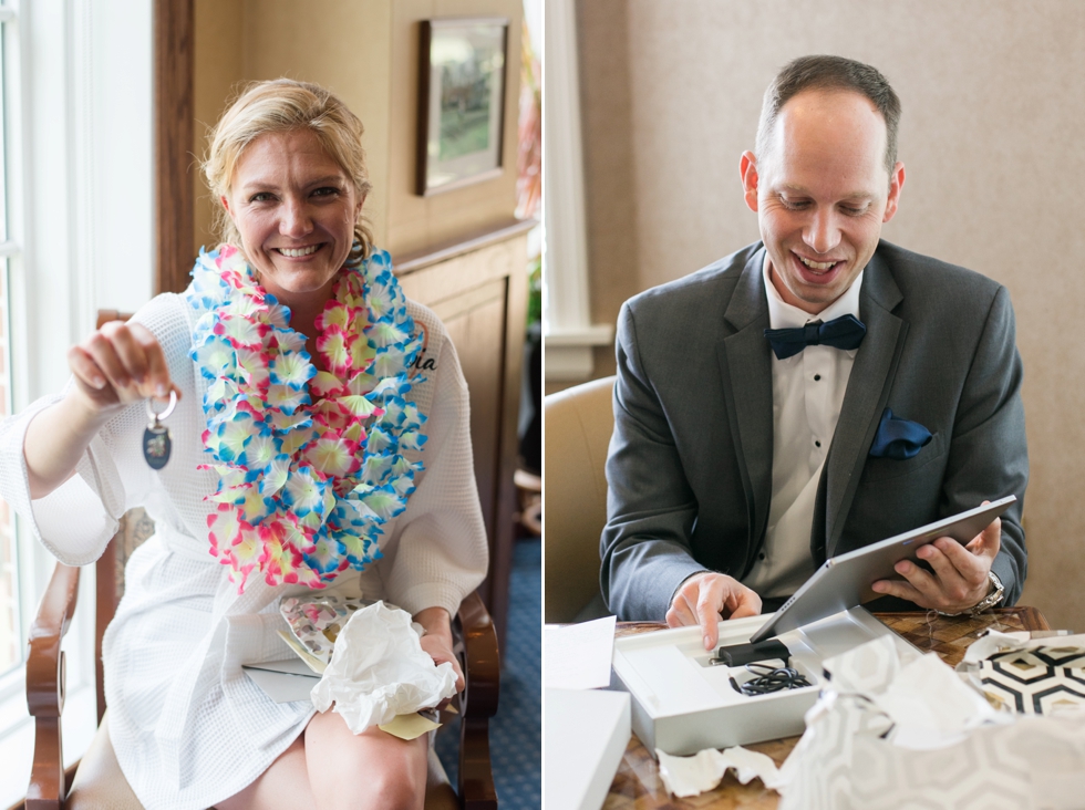 Destination Wedding in Williamsburg VA - Two Rivers Country Club Bridal Prep