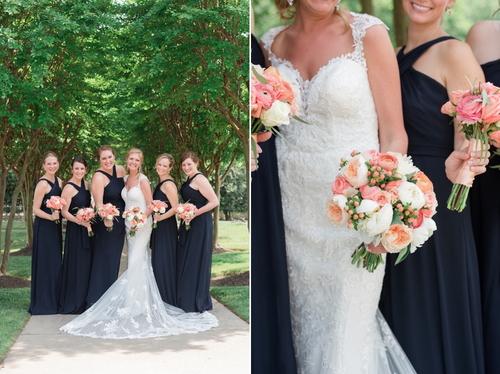 Destination Wedding Photographer - Williamsburg VA Wedding Party