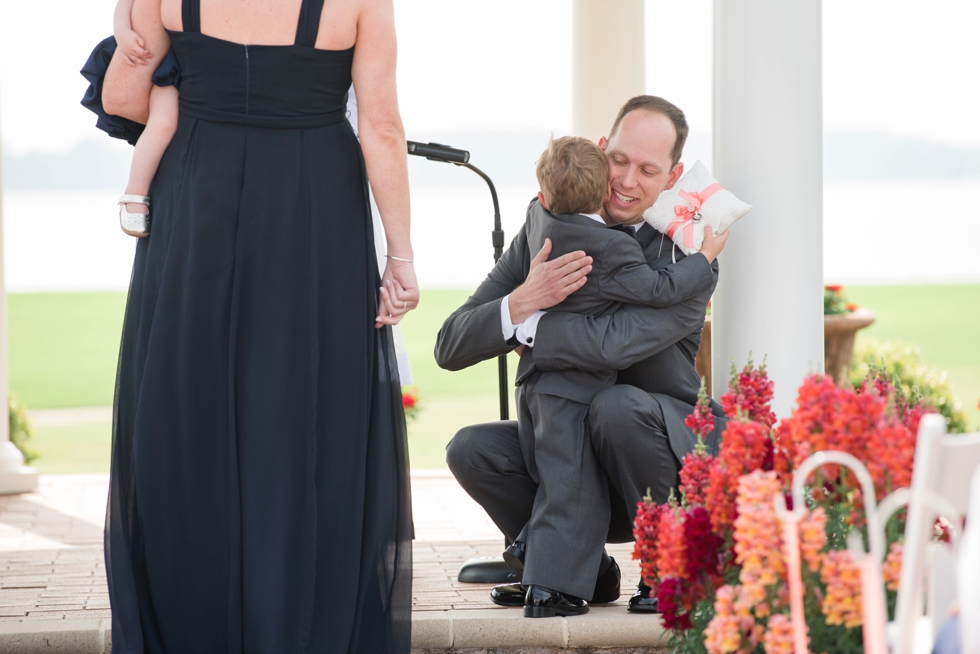 Destination Wedding Photographer in Williamsburg VA -Two Rivers Country Club Ceremony