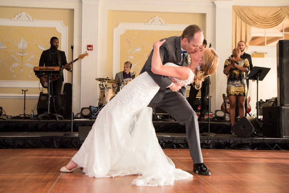 Destination Wedding Photographer in Williamsburg VA -Two Rivers Country Club First Dance