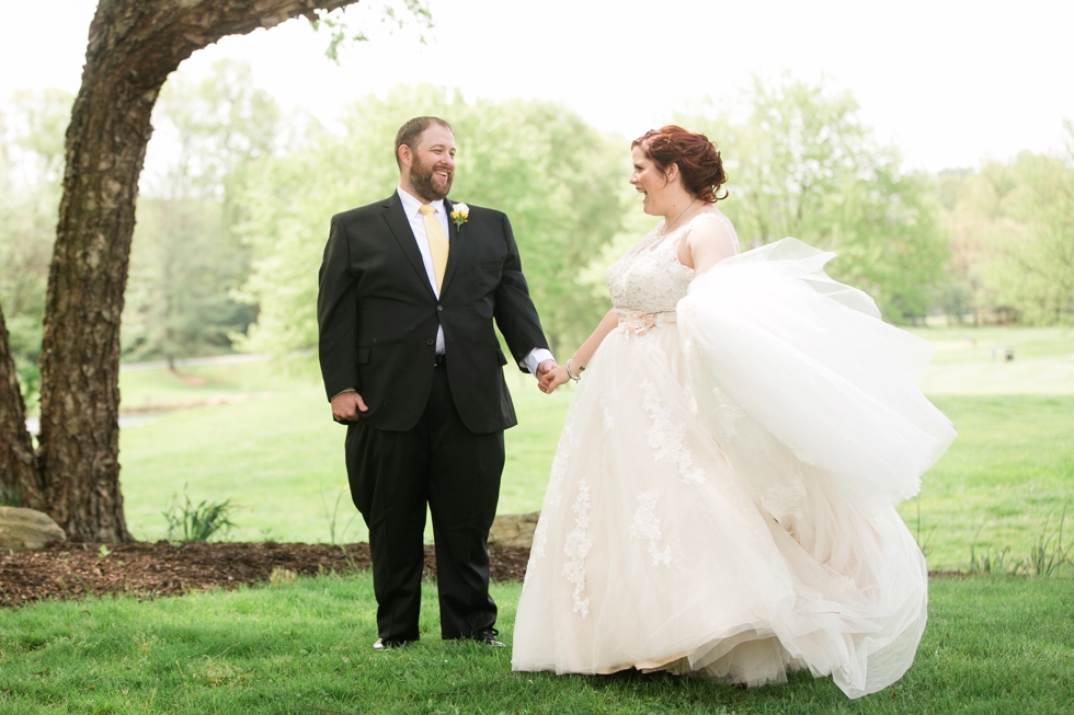 Turf Valley Resort in Baltimore - First Look Wedding Photos