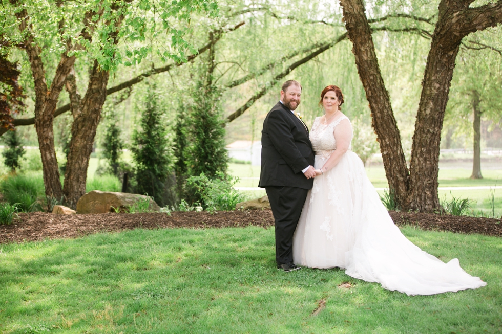 Turf Valley Resort in Baltimore - First Look Wedding Photos