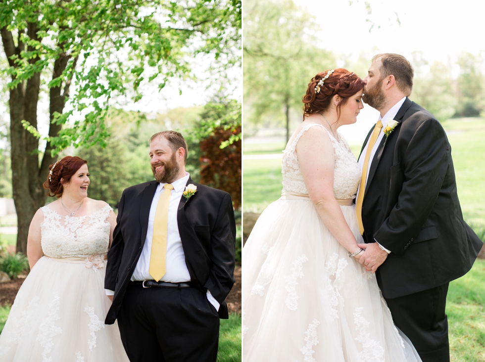 Turf Valley Resort in Baltimore - First Look Wedding Photos