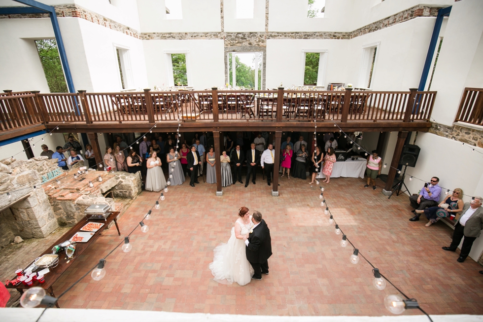 Patapsco Female Institute Wedding in Ellicott City - Outdoor Reception Photographer