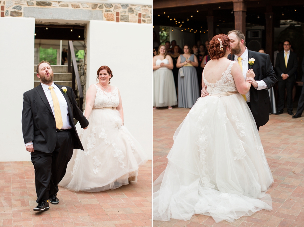 Patapsco Female Institute Wedding in Ellicott City - Outdoor Reception Photographer