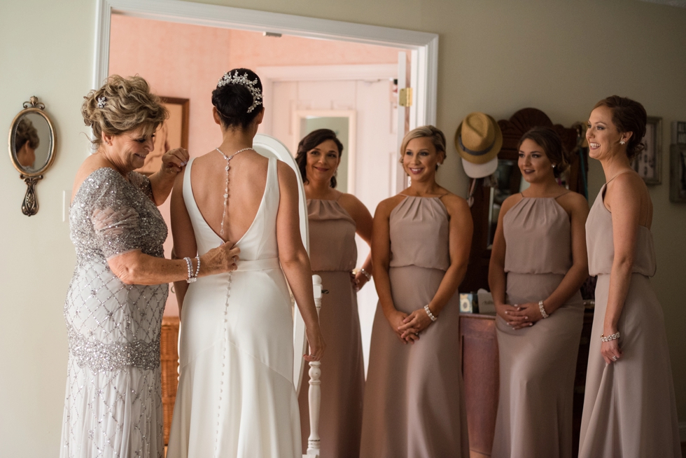 Bridal prep at Belvedere Wedding Photographs - Belvedere & Co Events