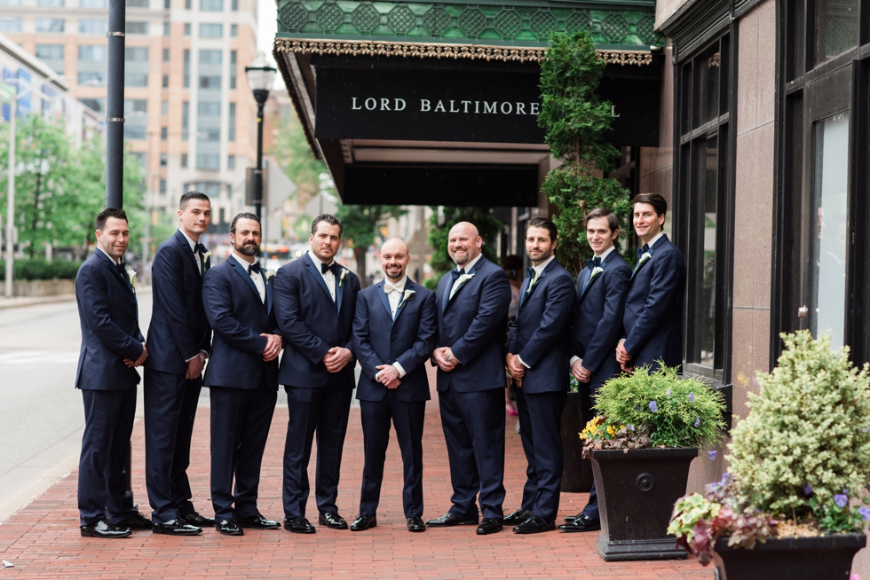 Lord Baltimore hotel Baltimore wedding - Tuxedo House