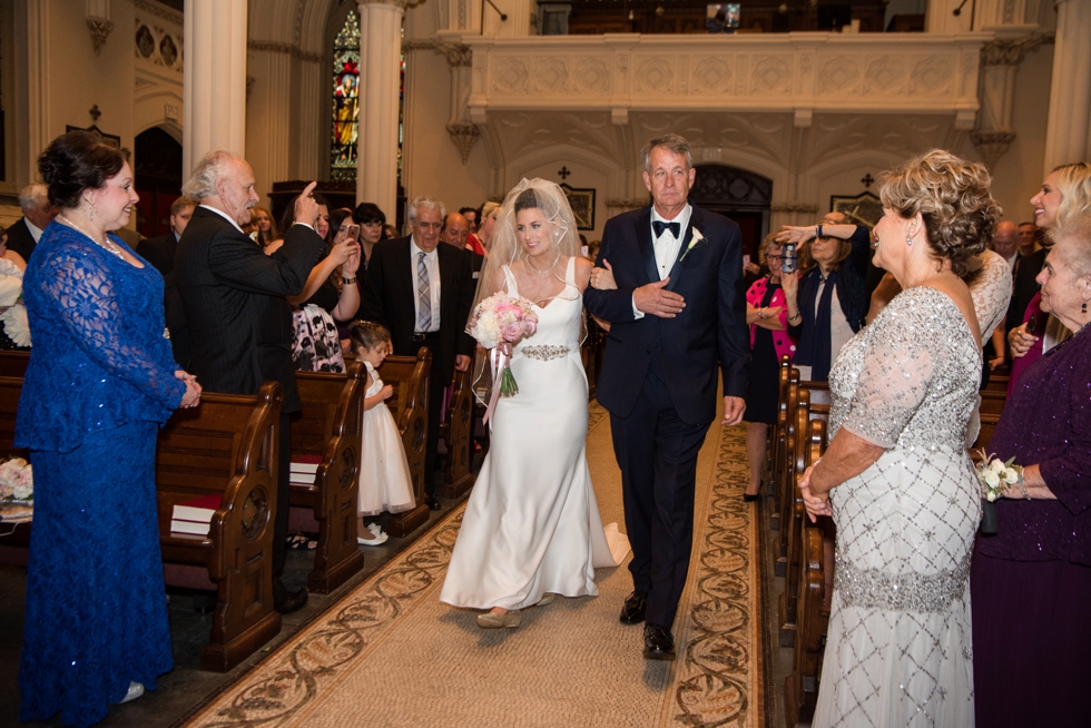 Philadelphia Church wedding - Corpus Christi Church Wedding Ceremony