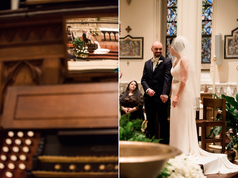 Philadelphia Church wedding - Corpus Christi Church Wedding Ceremony