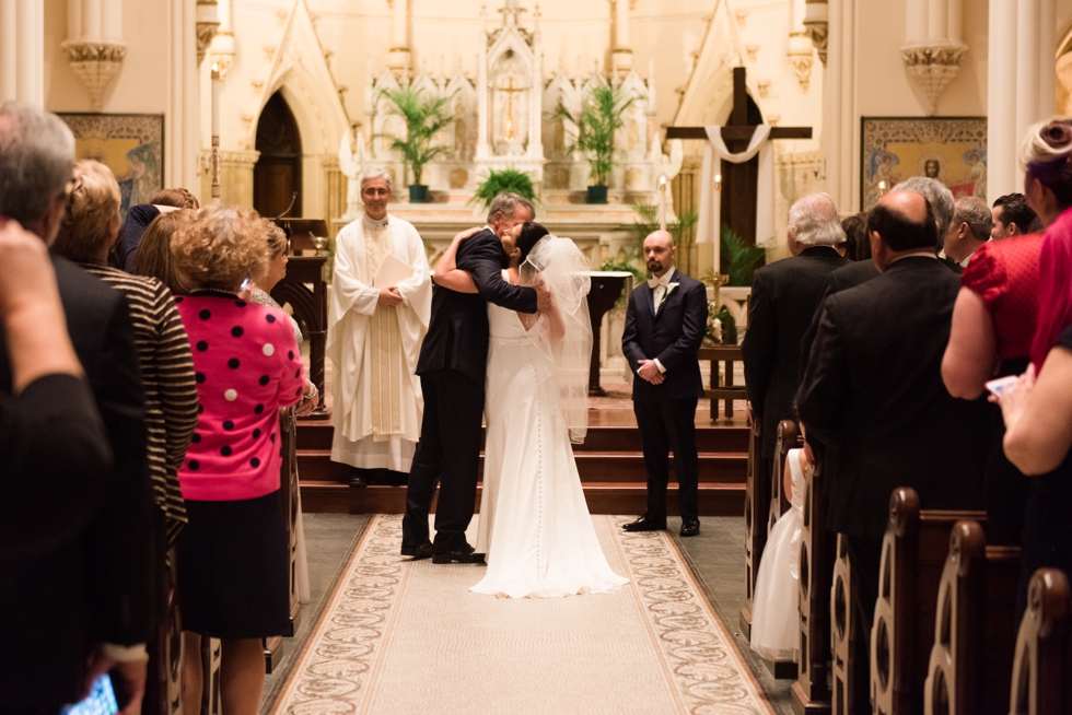 Philadelphia Church wedding - Corpus Christi Church Wedding Ceremony