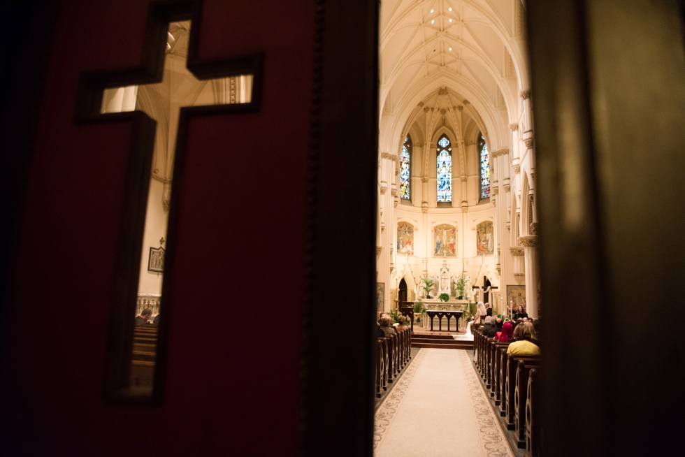 Philadelphia Church wedding - Corpus Christi Church Wedding Ceremony