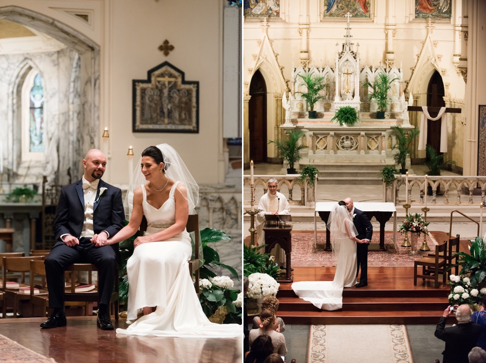 Philadelphia Church wedding - Corpus Christi Church Wedding Ceremony