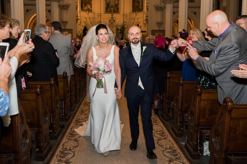 Philadelphia Church wedding - Corpus Christi Church Wedding Ceremony