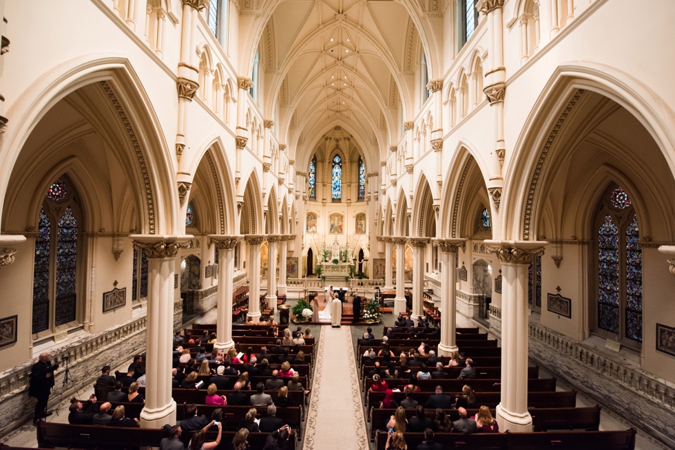 Philadelphia Church wedding - Corpus Christi Church Wedding Ceremony