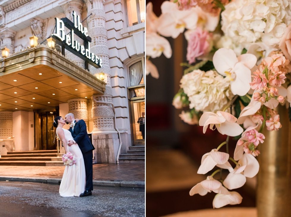 Wedding at Belvedere Hotel in Baltimore, MD - My Flower Box Events