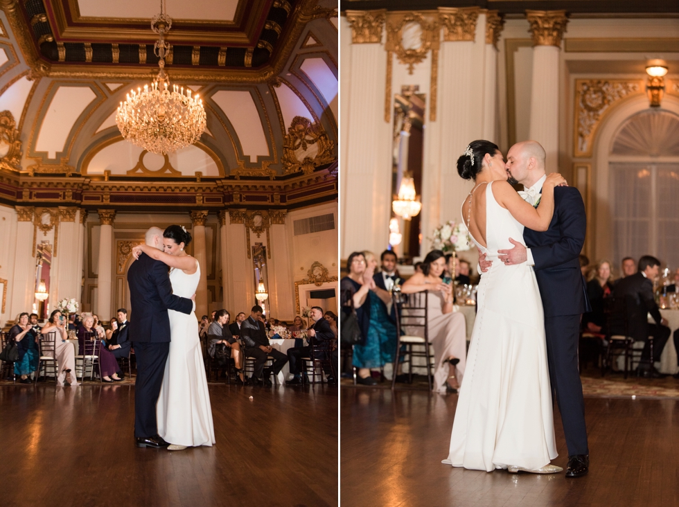 Traveling Philadelphia Wedding photographer -Belvedere & Co Events wedding reception 12th floor