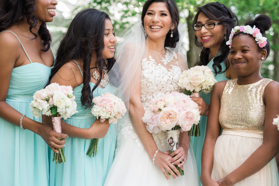 Bridal portraits at Chesapeake Bay Beach Club Wedding - Pronovias Bridal