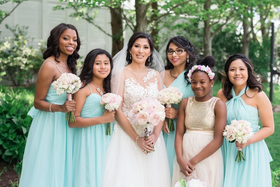 Bridal portraits at Chesapeake Bay Beach Club Wedding - Pronovias Bridal