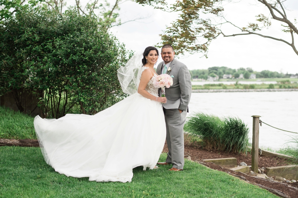 Chesapeake Bay Beach Club Wedding Photographers - Spring Wedding