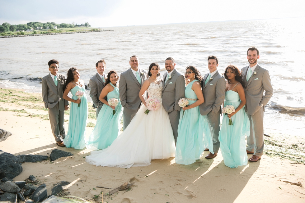 Chesapeake Bay Beach Club Wedding in Tavern Ballroom