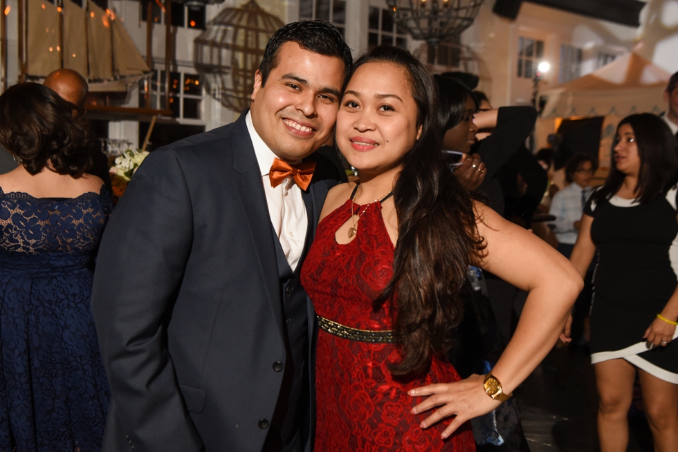 Chesapeake Bay Beach Club Wedding in Tavern Ballroom - Salvadoran Wedding Reception