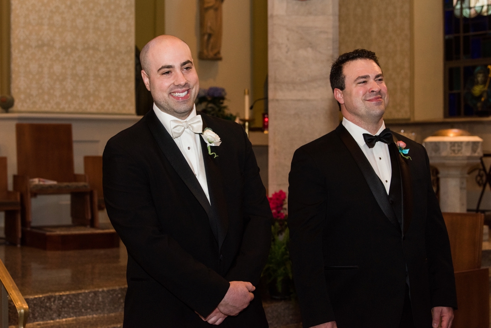 Towson Maryland Wedding Ceremony at Immaculate Conception Church