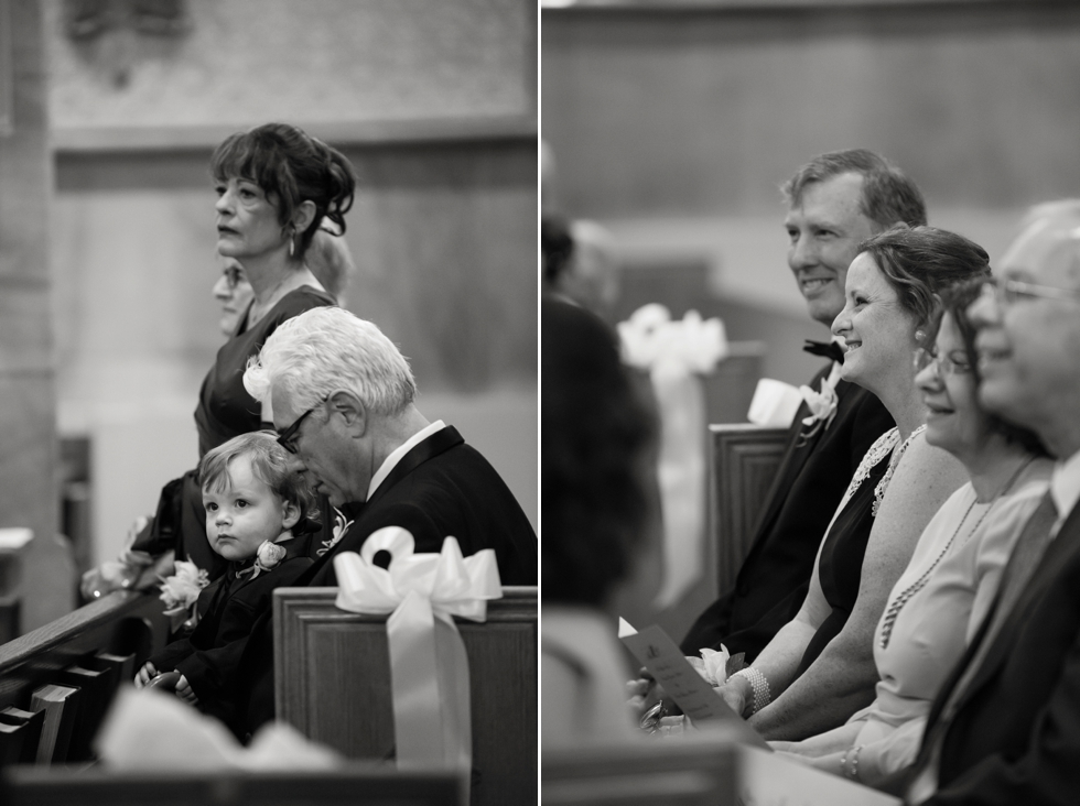 Towson Maryland Wedding Ceremony at Immaculate Conception Church