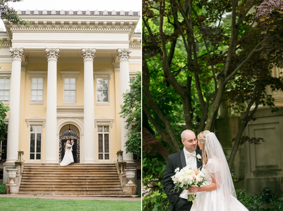 Evergreen Museum Wedding Photographs - Garnish Boutique