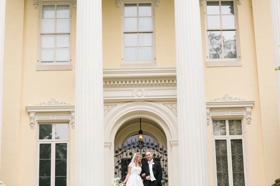 Evergreen Museum Wedding Photographs - Garnish Boutique