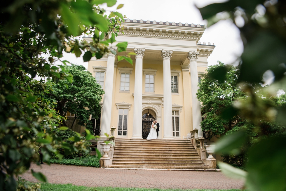 Evergreen Museum Wedding Photographs - Garnish Boutique