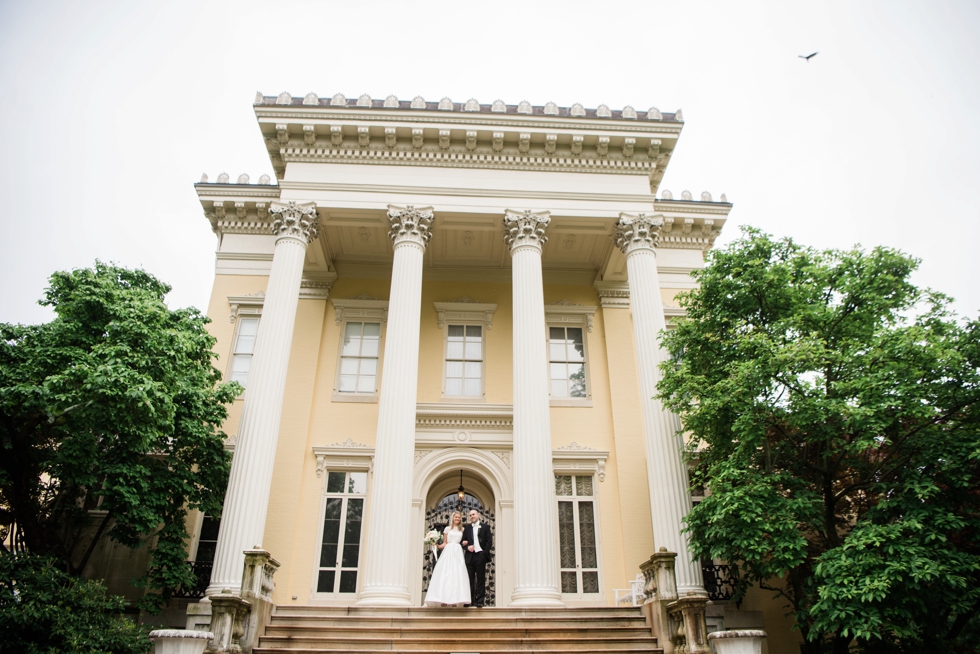 Evergreen Museum Wedding Photographs - Garnish Boutique